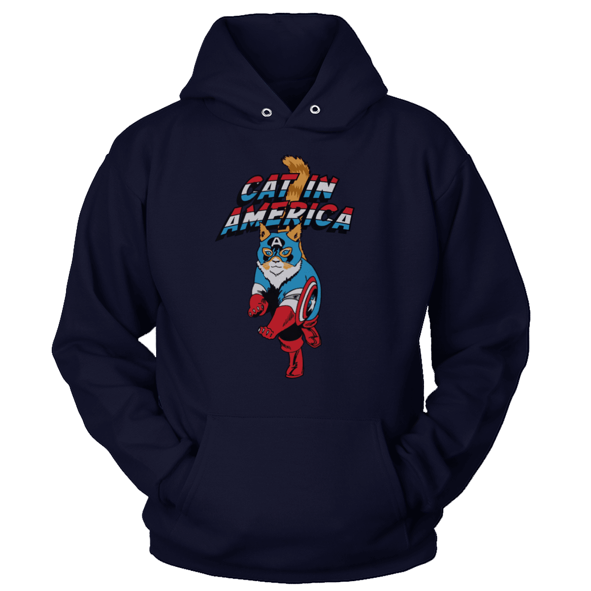 T-shirt Cat In America (Ladies)