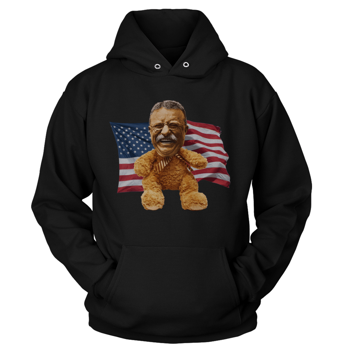 Apparel Premium Soft Hoodie / Black / XS Teddy Bear (Ladies)