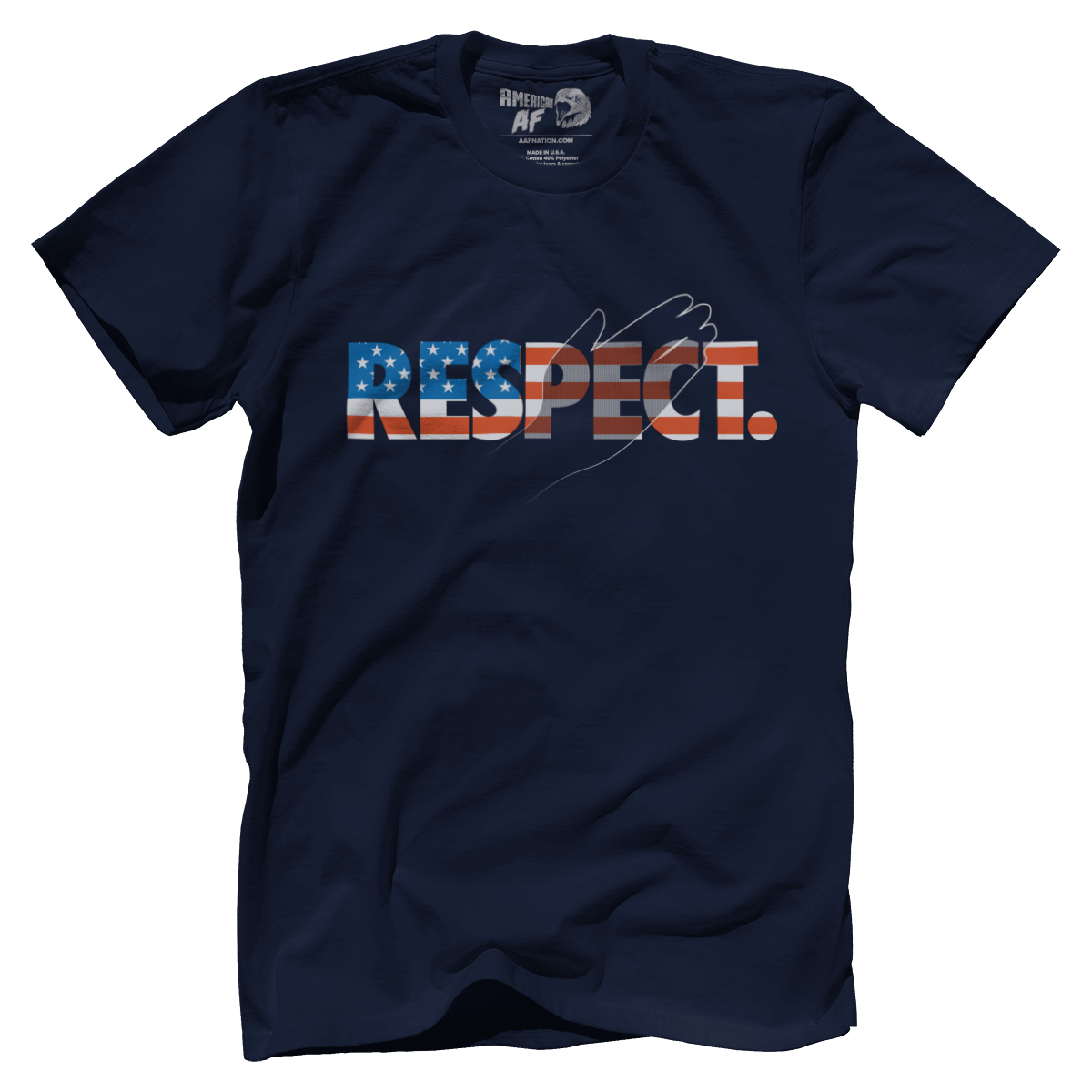 Apparel Premium Mens Shirt / Midnight Navy / XS Respect