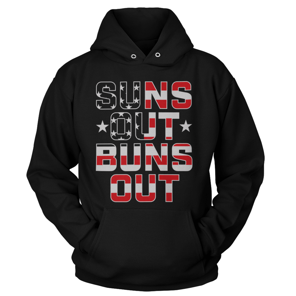 Apparel Premium Soft Hoodie / Black / XS Suns Out, Buns Out (Ladies)