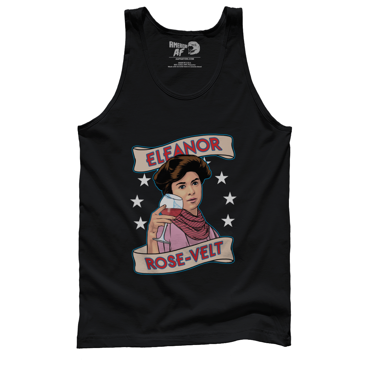 T-shirt Premium Mens Tank / Black / XS Eleanor Rose-velt