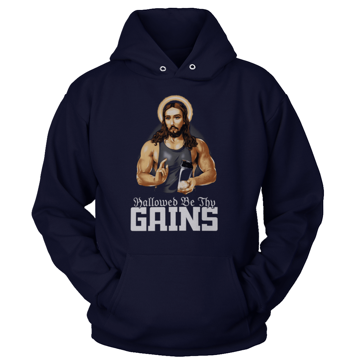 T-shirt Hallowed Be Thy Gains (Ladies)