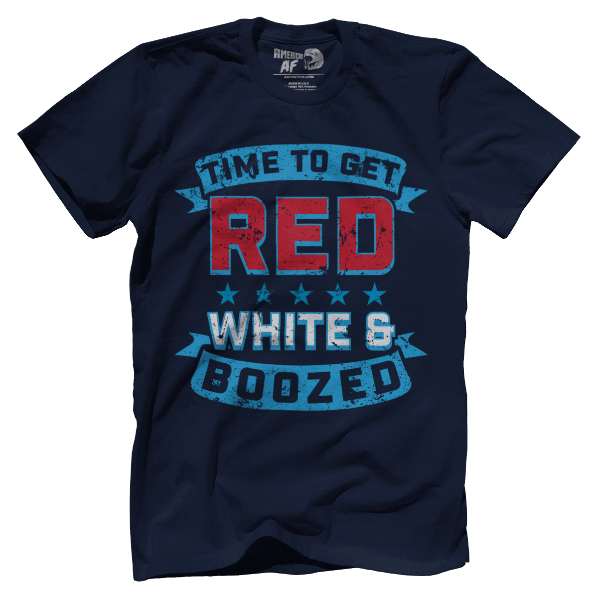 Apparel Red White and Boozed