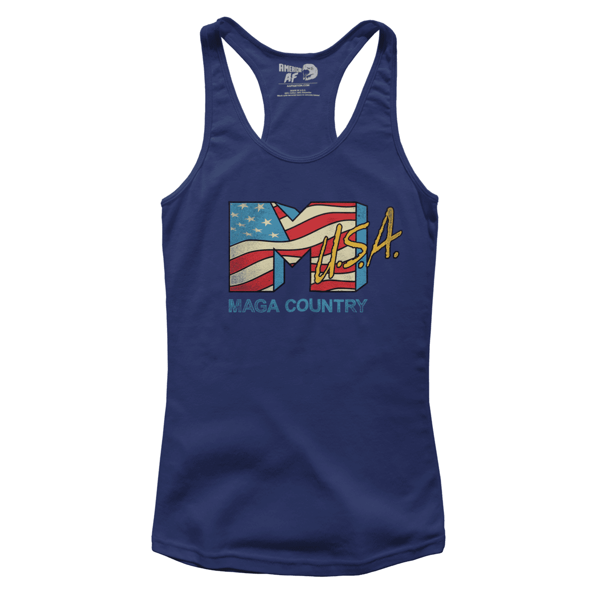 MAGA Country Racerback Tank Top