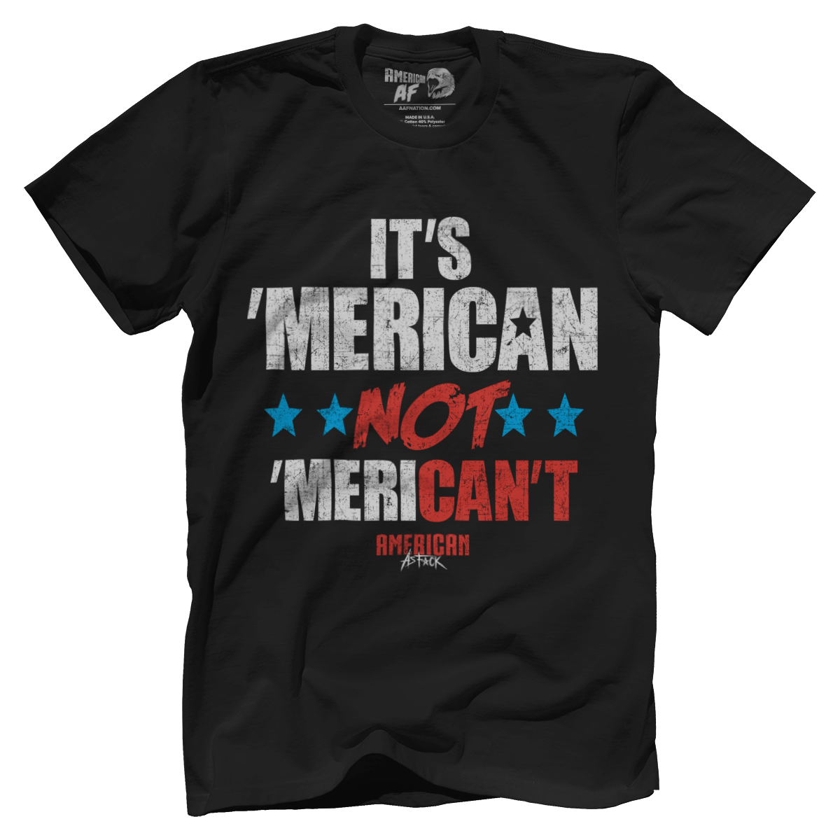 T-shirt It's Merican Not Merican't