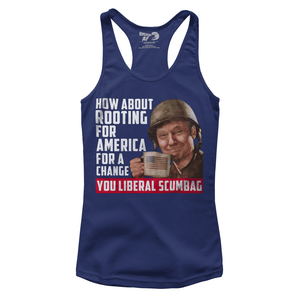 T-shirt Trump Rooting for America (Ladies)