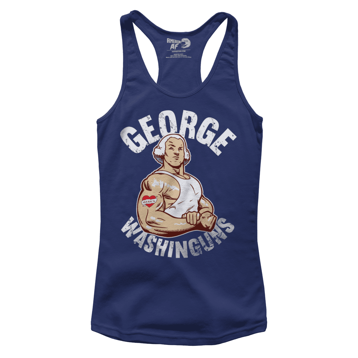 George Washinguns Racerback Tank Top