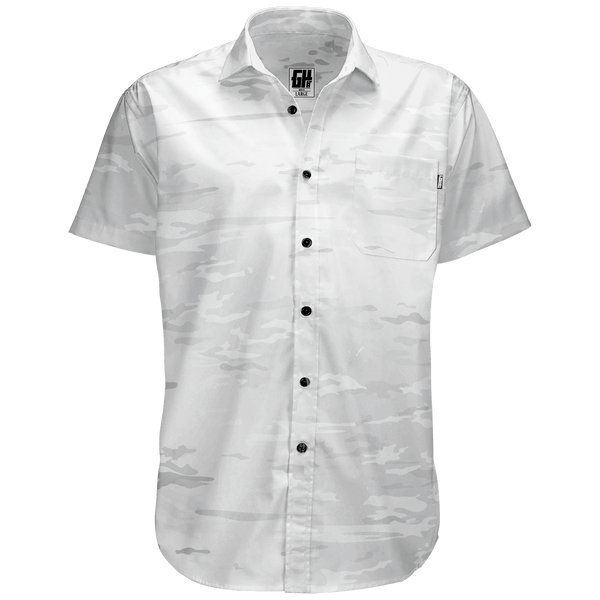 Arctic Camo Button Down