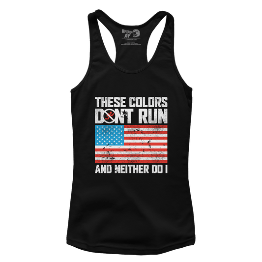 T-shirt Premium Ladies Racerback Tank / Black / XS These Colors Don't Run V3 (Ladies)