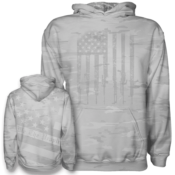 Arctic Camo We The People Hoodie