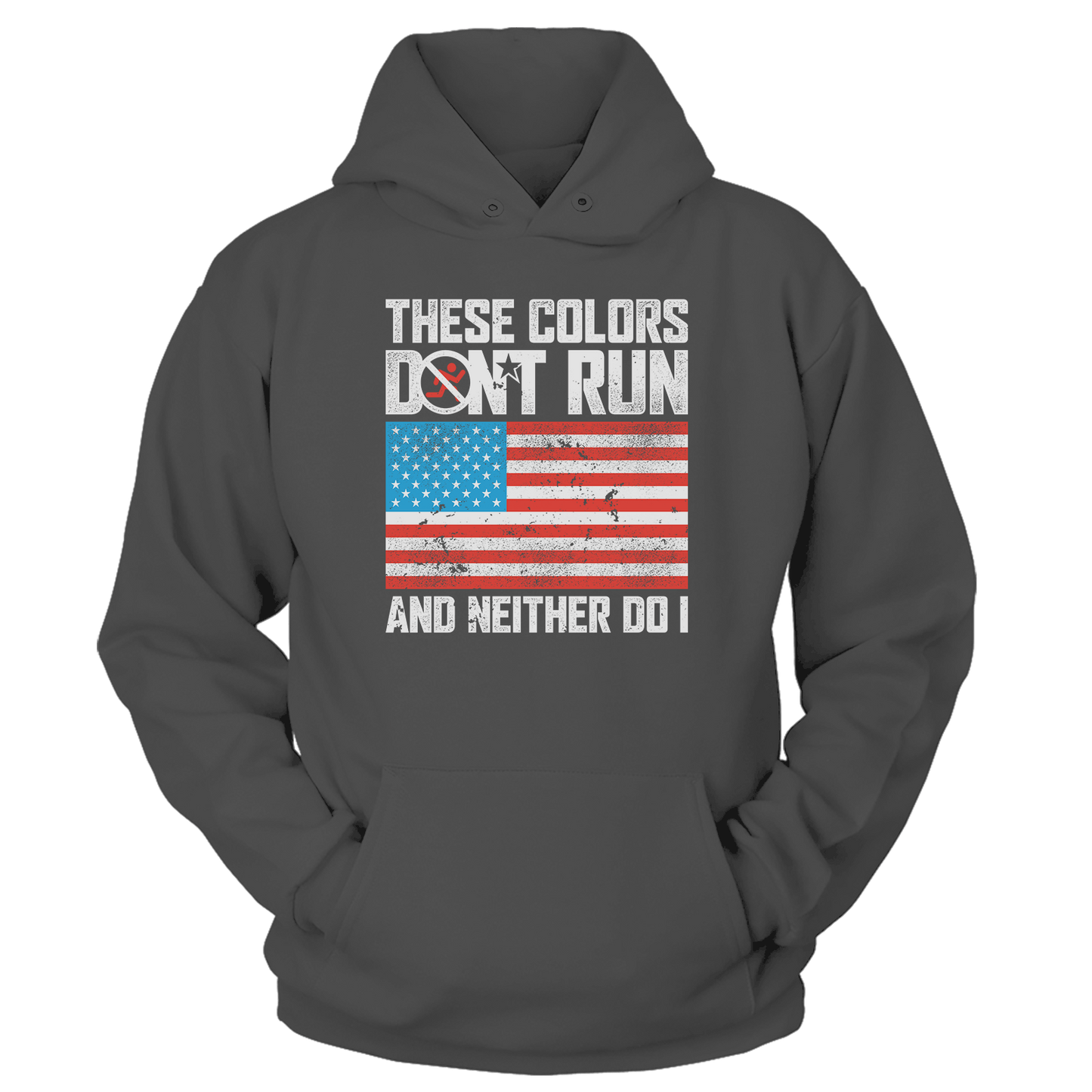 T-shirt Unisex Hoodie / Dark Gray / S These Colors Don't Run V3 (Ladies)