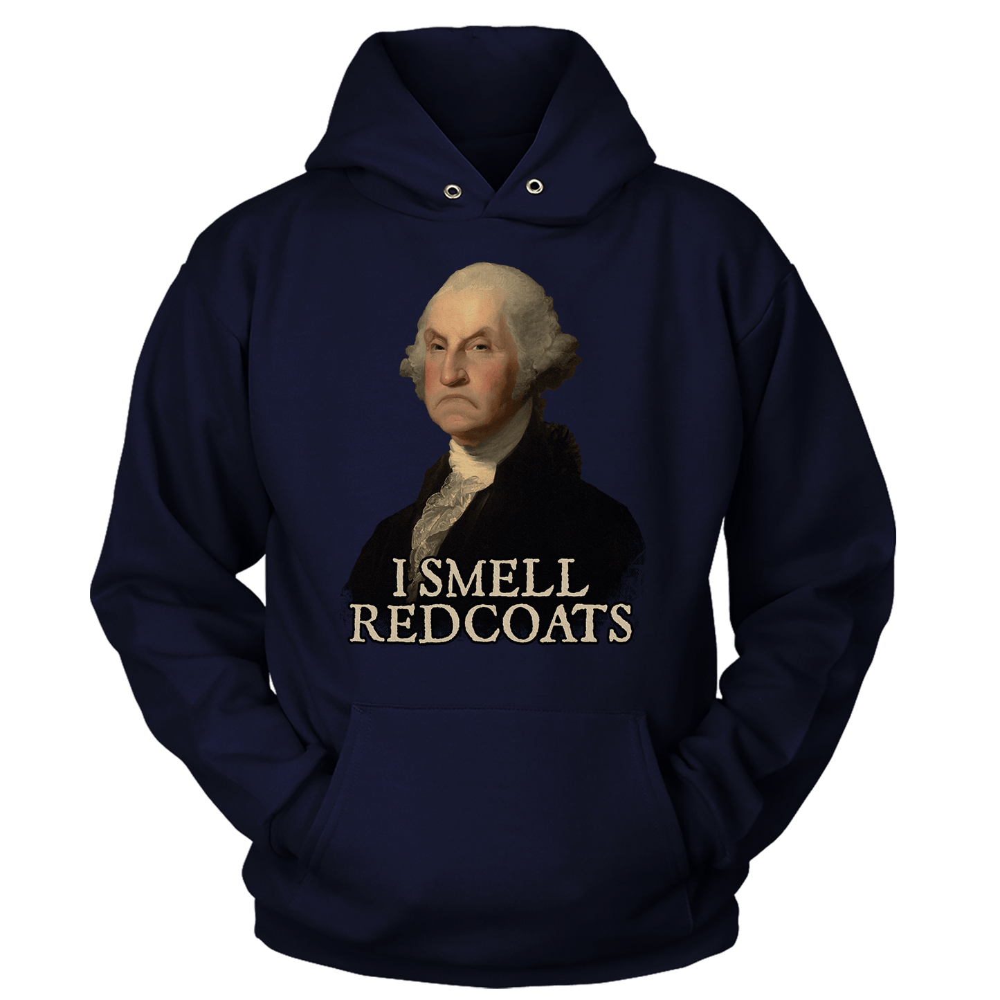 T-shirt Unisex Hoodie / Navy / S I Smell Red Coats