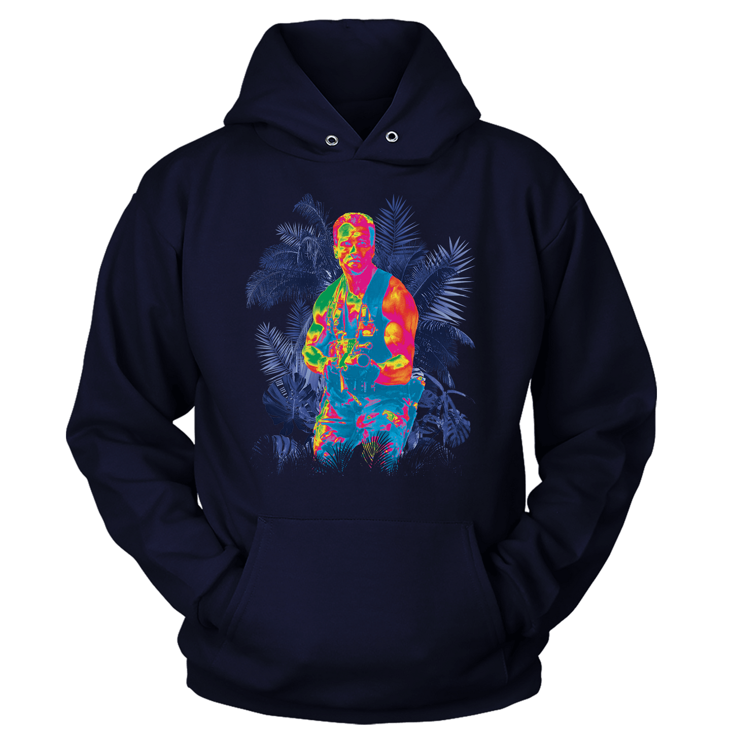 T-shirt Unisex Hoodie / Navy / S Predator Vision V1