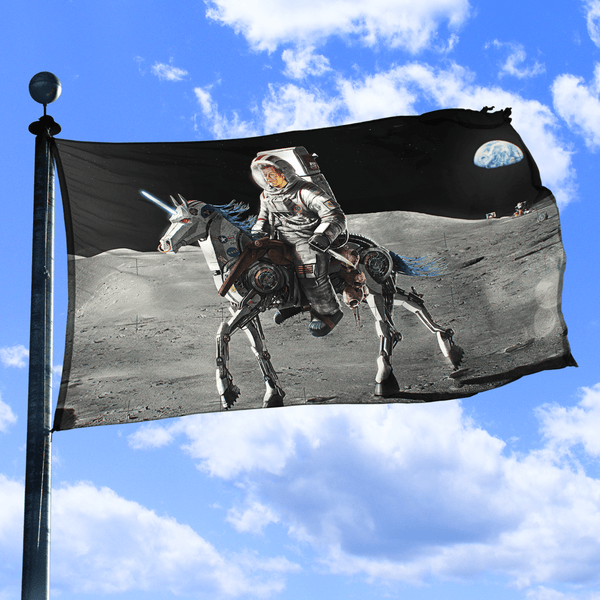 JFK Alien Hunter - Flag