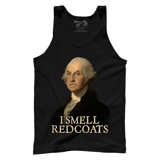T-shirt Premium Mens Tank / Black / S I Smell Red Coats