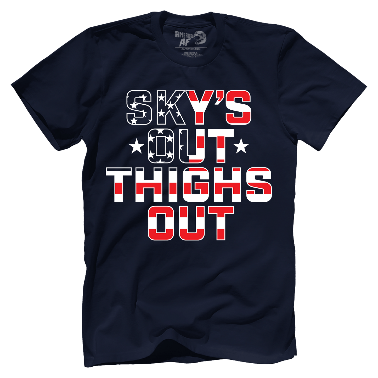T-shirt Sky’s Out, Thighs Out