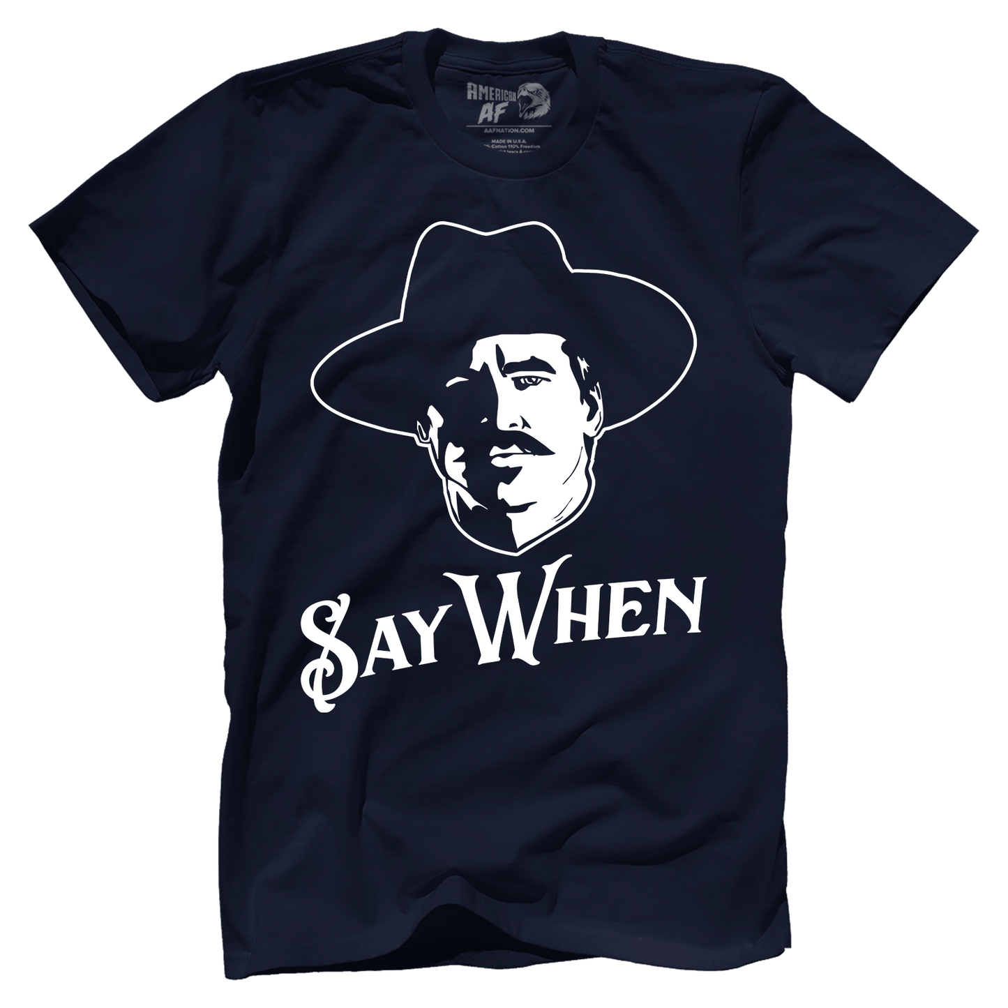 T-shirt Premium Mens Shirt / Navy / XS Say When