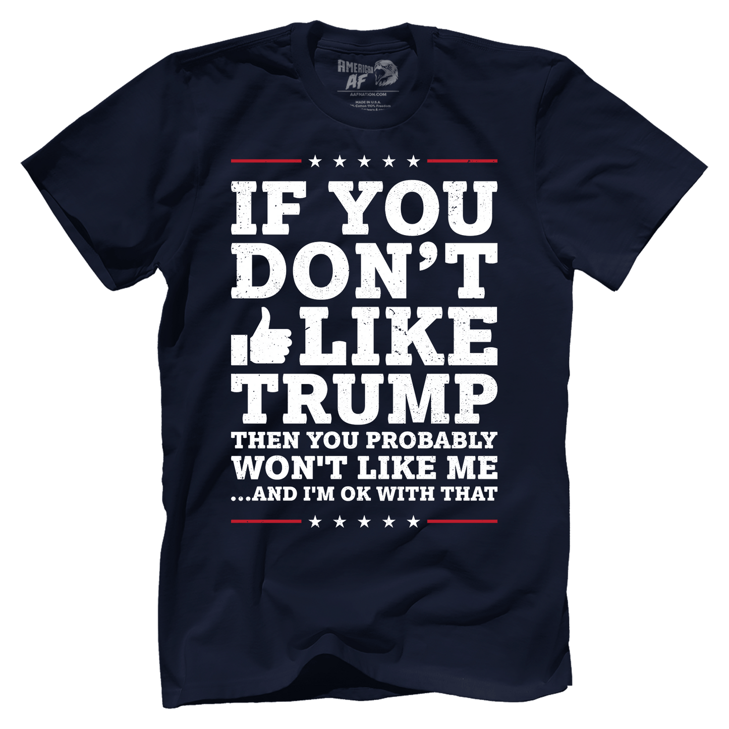 T-shirt Premium Mens Shirt / Navy / XS Like Trump