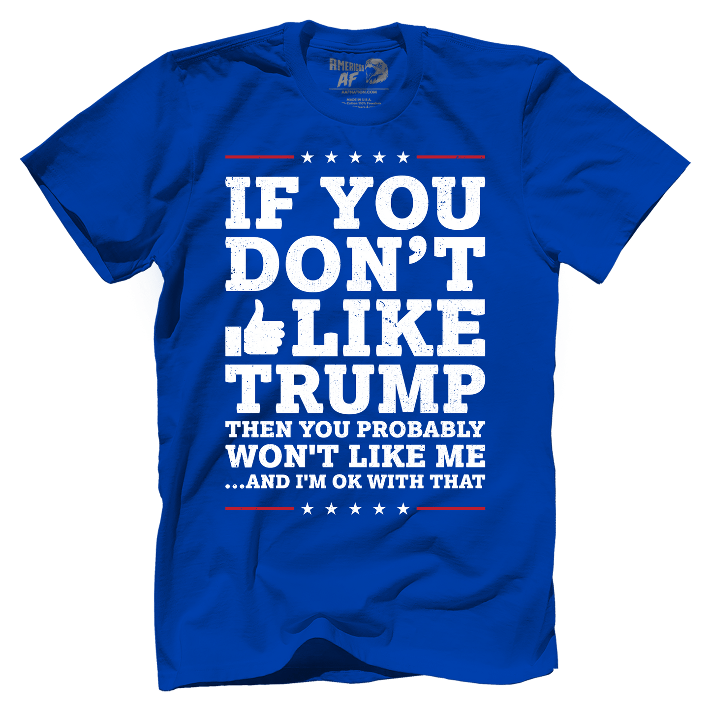 T-shirt Premium Mens Shirt / Royal Blue / XS Like Trump