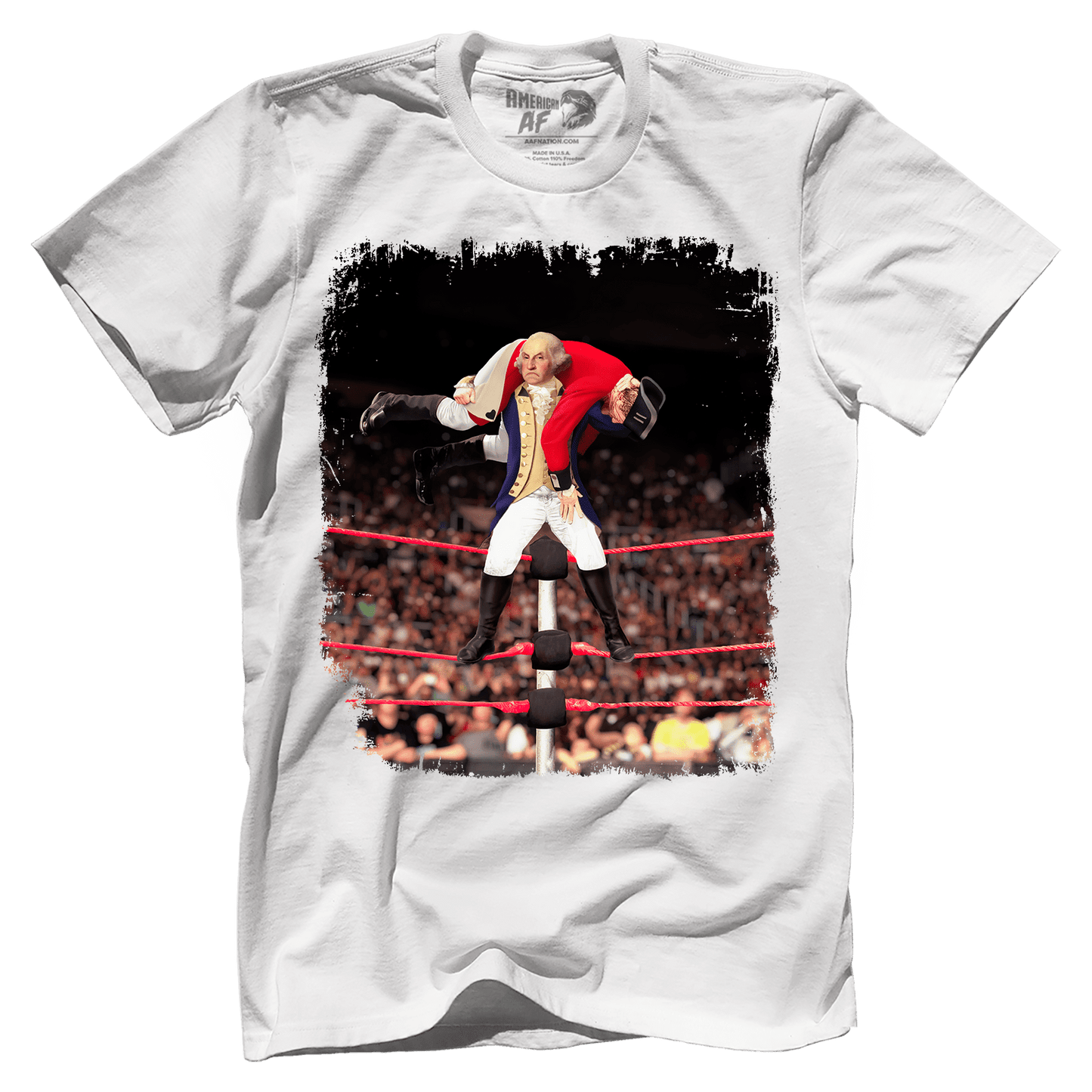 T-shirt Premium Mens Shirt / White / XS George Washington Wrestling V2