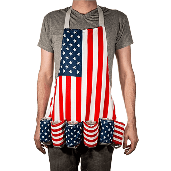 Patriotic Beer Belt Apron