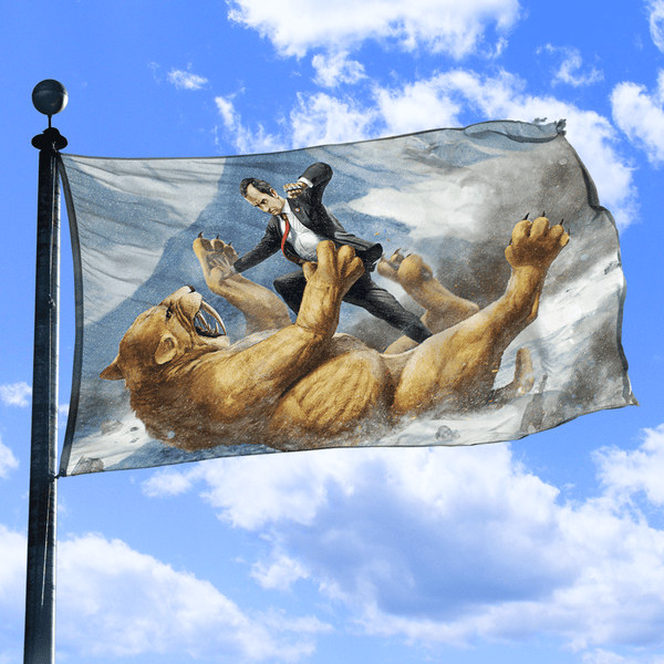 Nixon VS Sabertooth - Flag