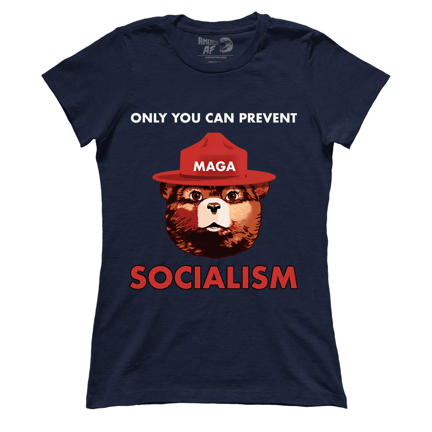 T-shirt Premium Ladies Tee / Navy / S MAGA Bear (Ladies)