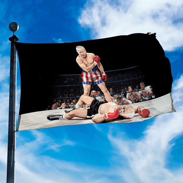 Trump People's Champ V2 - Flag
