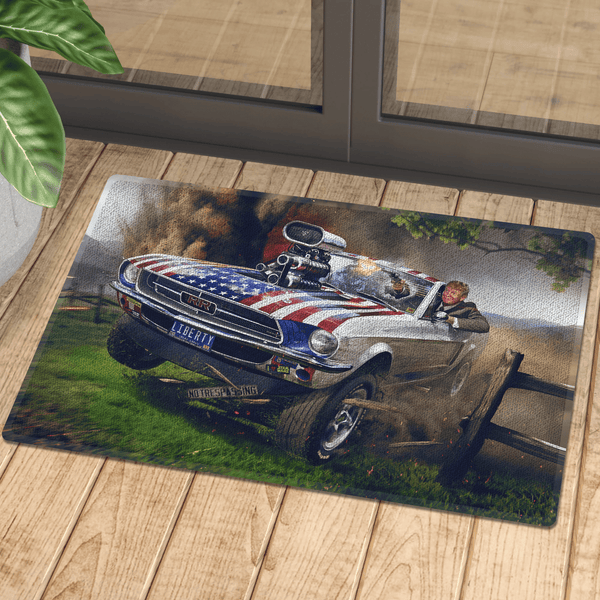 Trump Stang Doormat