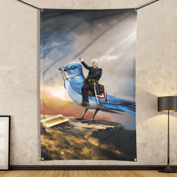 Commander and Tweets - Flag