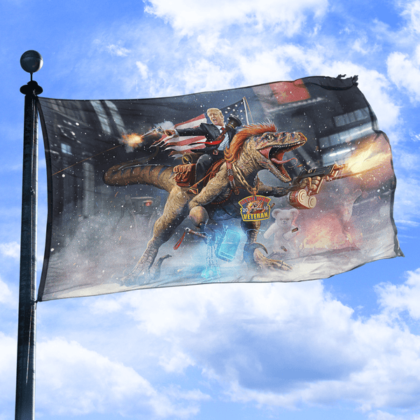 Trump Raptor - Flag