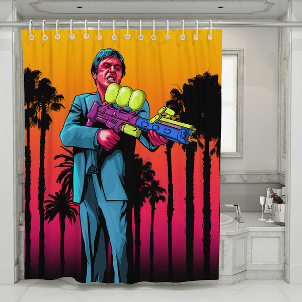 Tony Soaker - Shower Curtain
