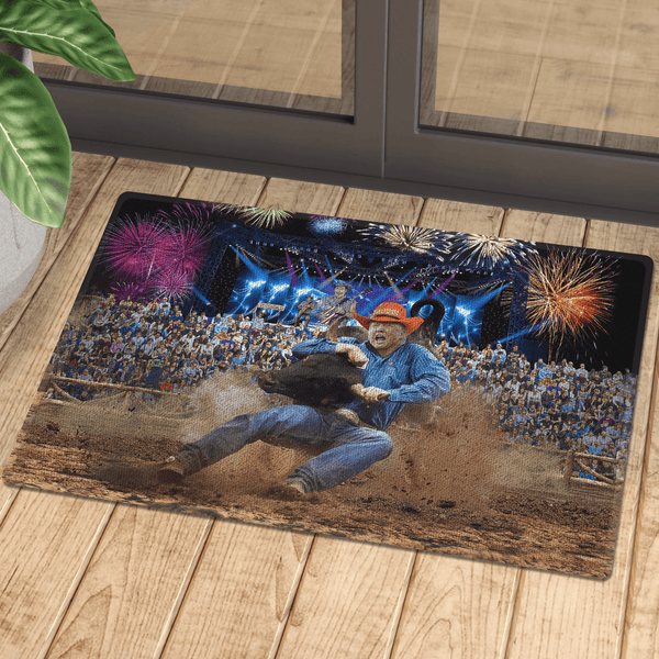 Trump Rodeo - Ted Nugent Door Mat