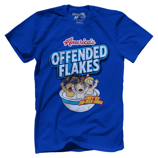 T-shirt Premium Mens Shirt / Royal Blue / XS Offended Flakes (PARODY)