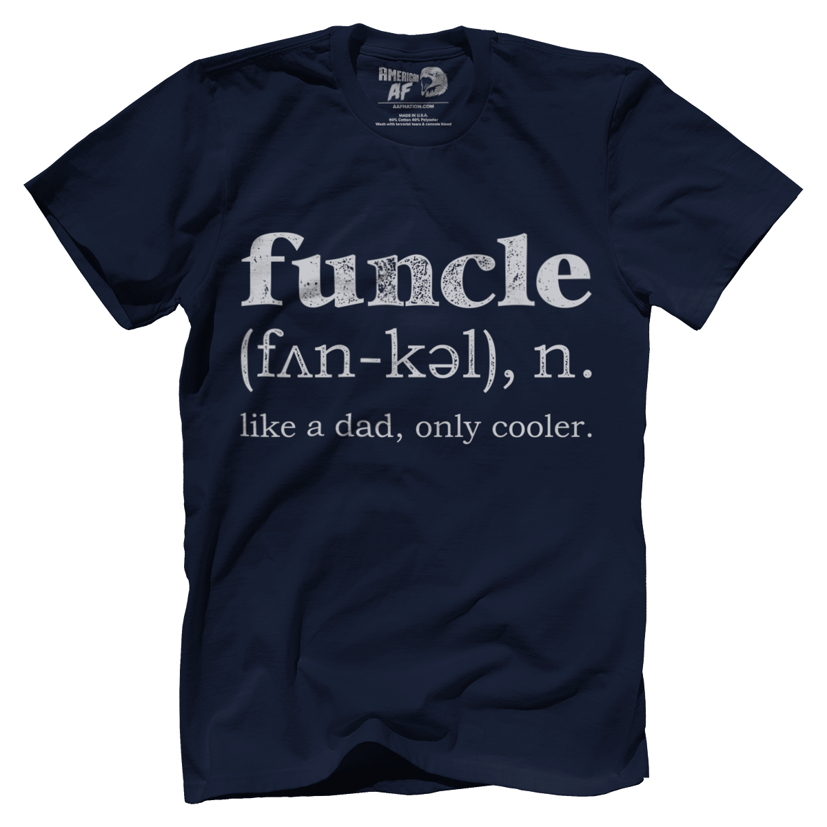 T-shirt Premium Mens Shirt / Navy / 5XL Patriotic Funcle