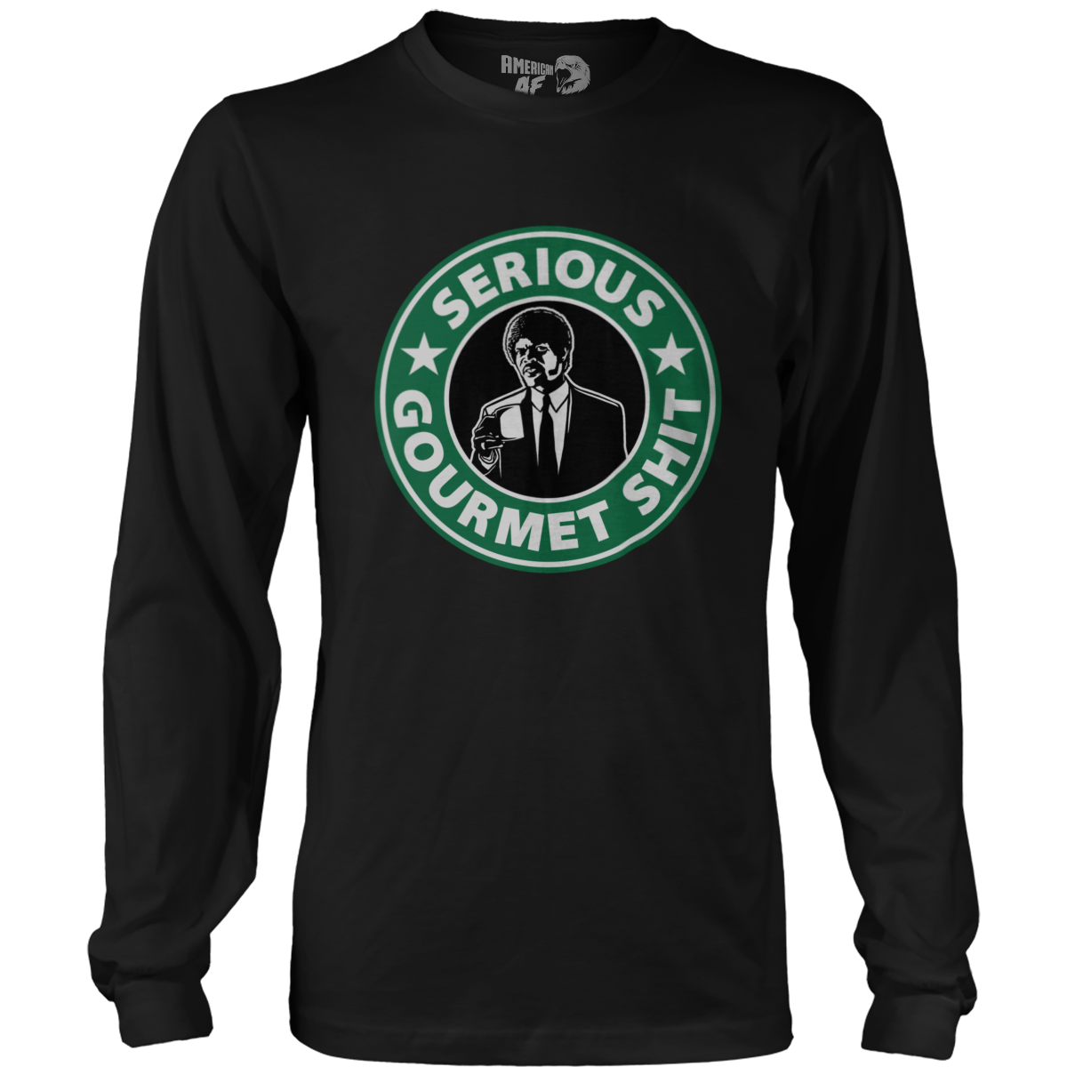 T-shirt Mens Long Sleeve / Black / S Serious Gourmet Sh..