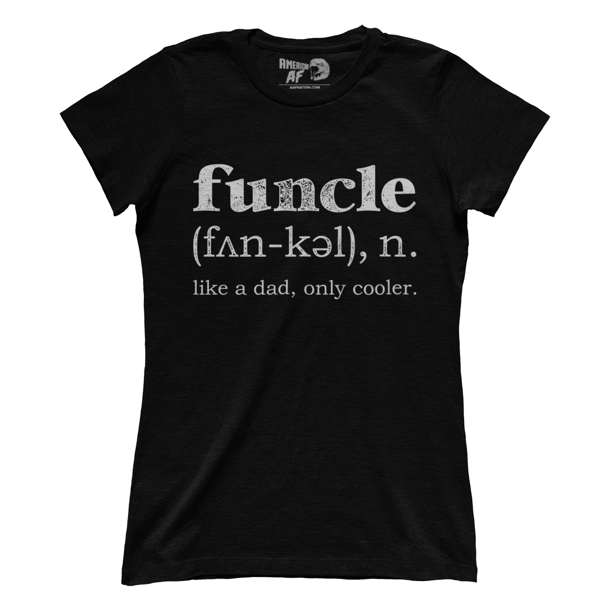 T-shirt Premium Ladies Tee / Black / S Patriotic Funcle (Ladies)