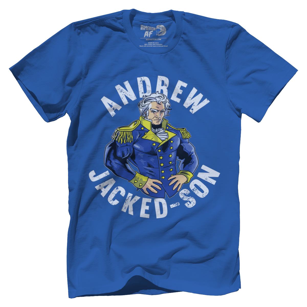 T-shirt Premium Mens Shirt / Royal Blue / 5XL Andrew Jackedson