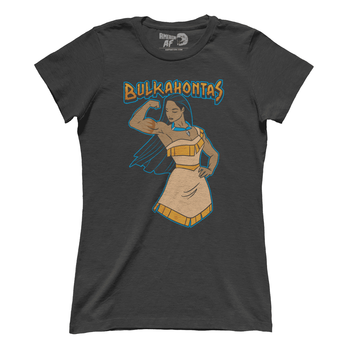 T-shirt Premium Ladies Tee / Dark Gray / S Bulkahontas