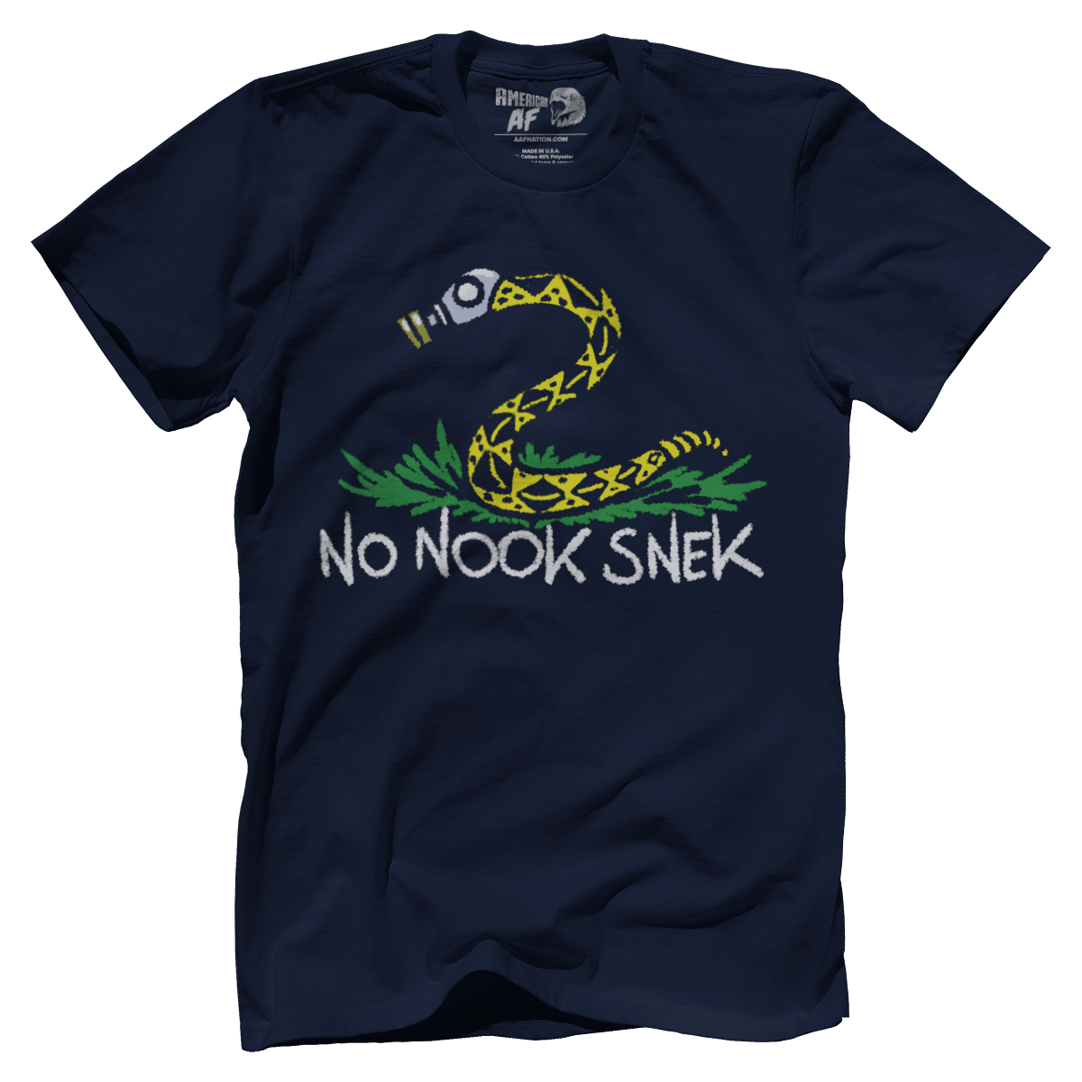 T-shirt Premium Mens Shirt / Navy / XS No Nook Snek