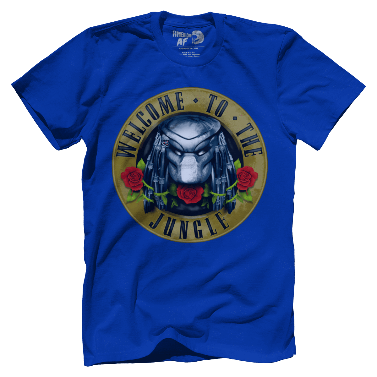 T-shirt Premium Mens Shirt / Royal Blue / XS Welcome to The Jungle (parody)