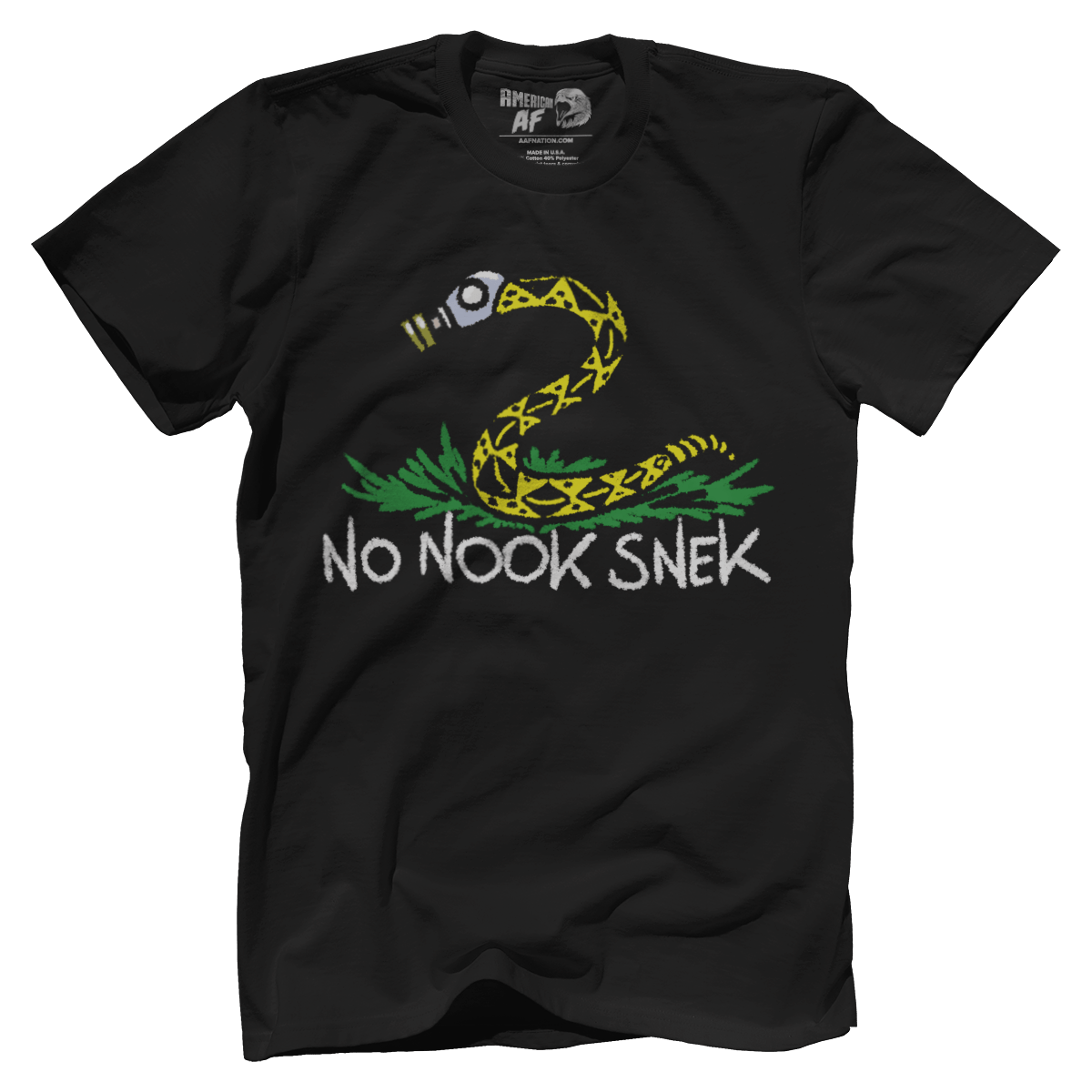 T-shirt Premium Mens Shirt / Black / XS No Nook Snek