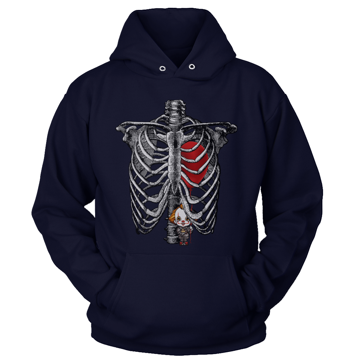 T-shirt Unisex Hoodie / Navy / S Pennywise Halloween