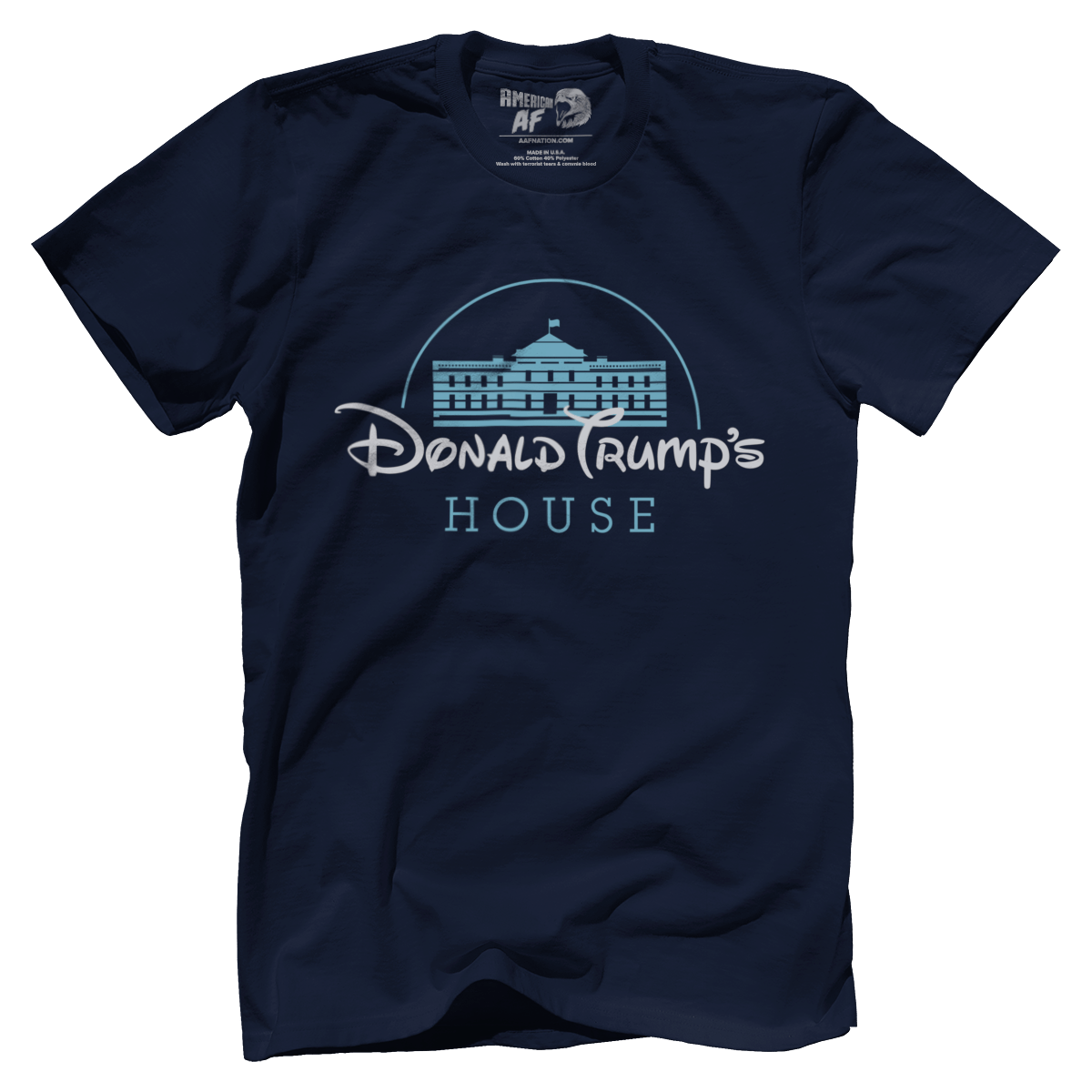 T-shirt Premium Mens Shirt / Navy / 5XL Donald Trump's House
