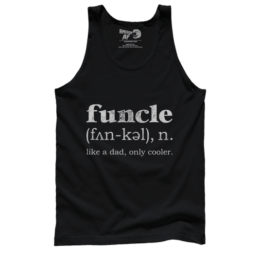 T-shirt Premium Mens Tank / Black / S Patriotic Funcle