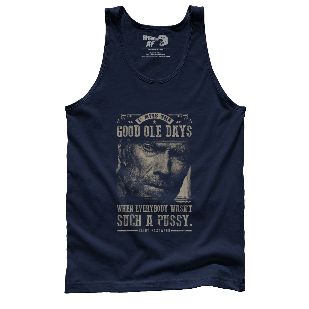 T-shirt Premium Mens Tank / Navy / S Good Ole Days