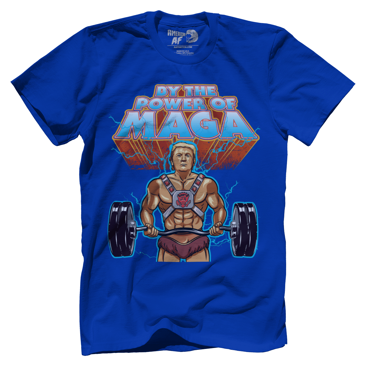 T-shirt Premium Mens Shirt / Royal Blue / XS HeMan Trump