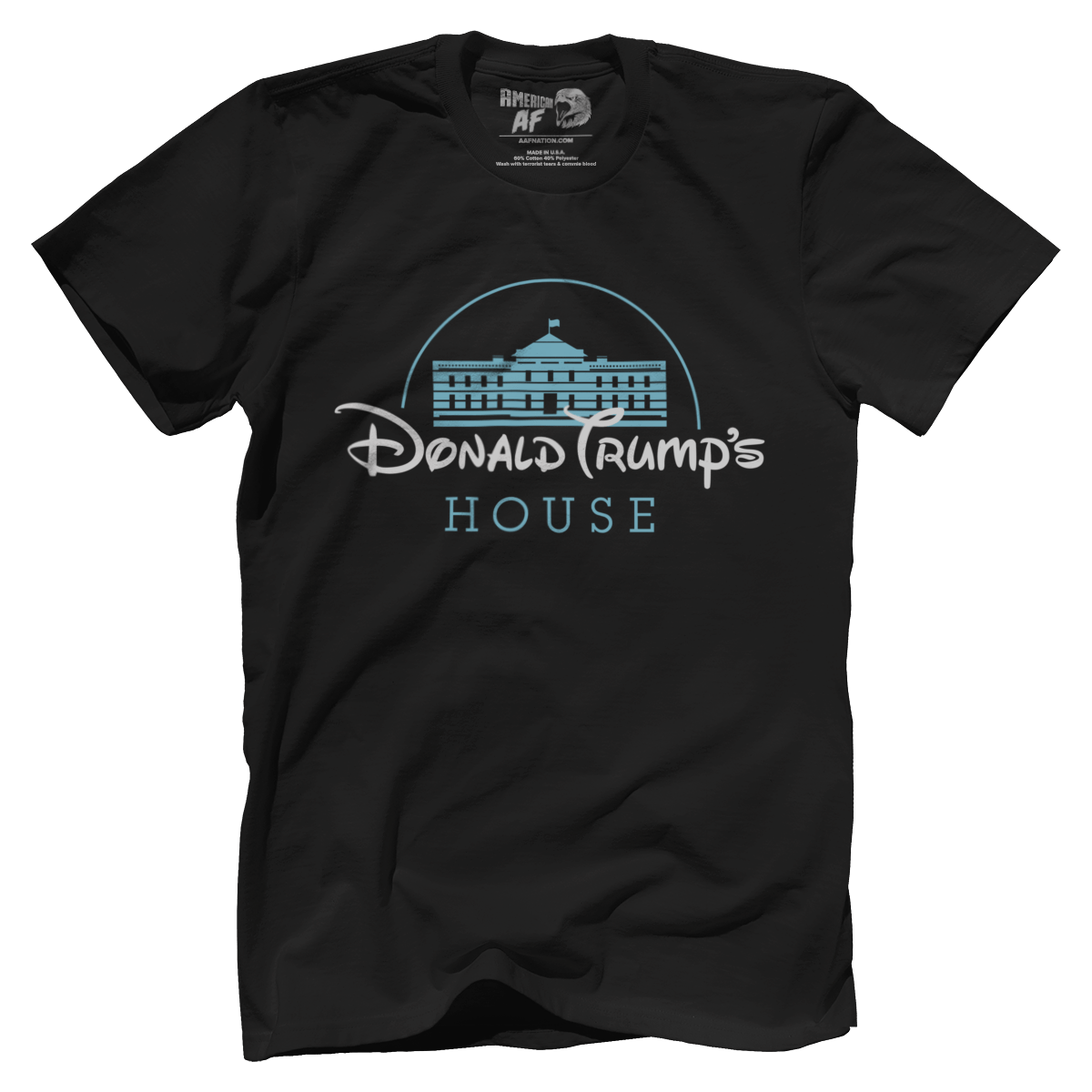 T-shirt Premium Mens Shirt / Black / 5XL Donald Trump's House