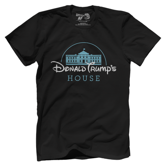 T-shirt Premium Mens Shirt / Black / 5XL Donald Trump's House