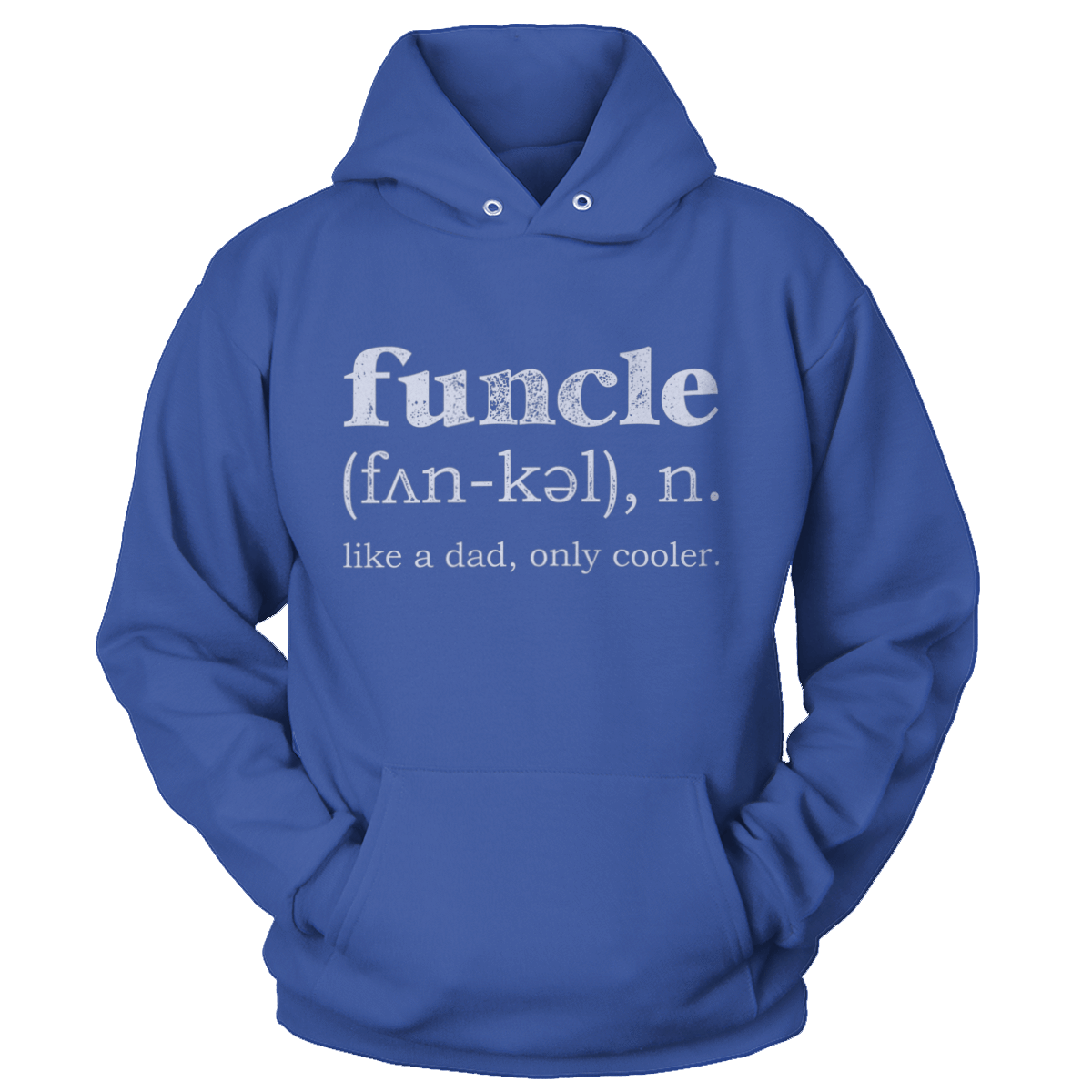 T-shirt Unisex Hoodie / Royal Blue / 5XL Patriotic Funcle
